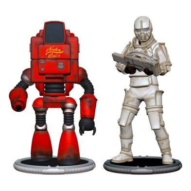 Set 2 figuras Nukatron & Synth Fallout 7cm